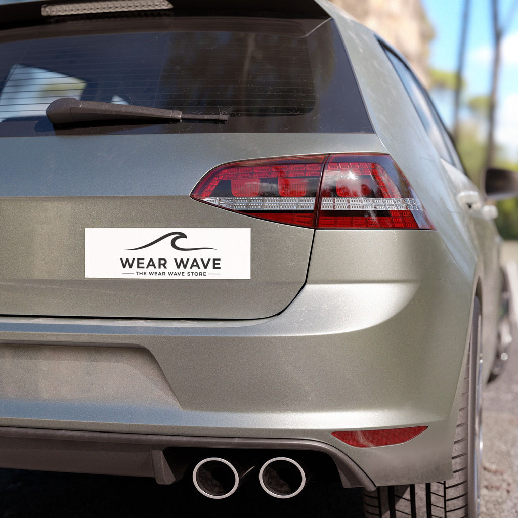 "Wear Wave" Logo-  Car Magnet