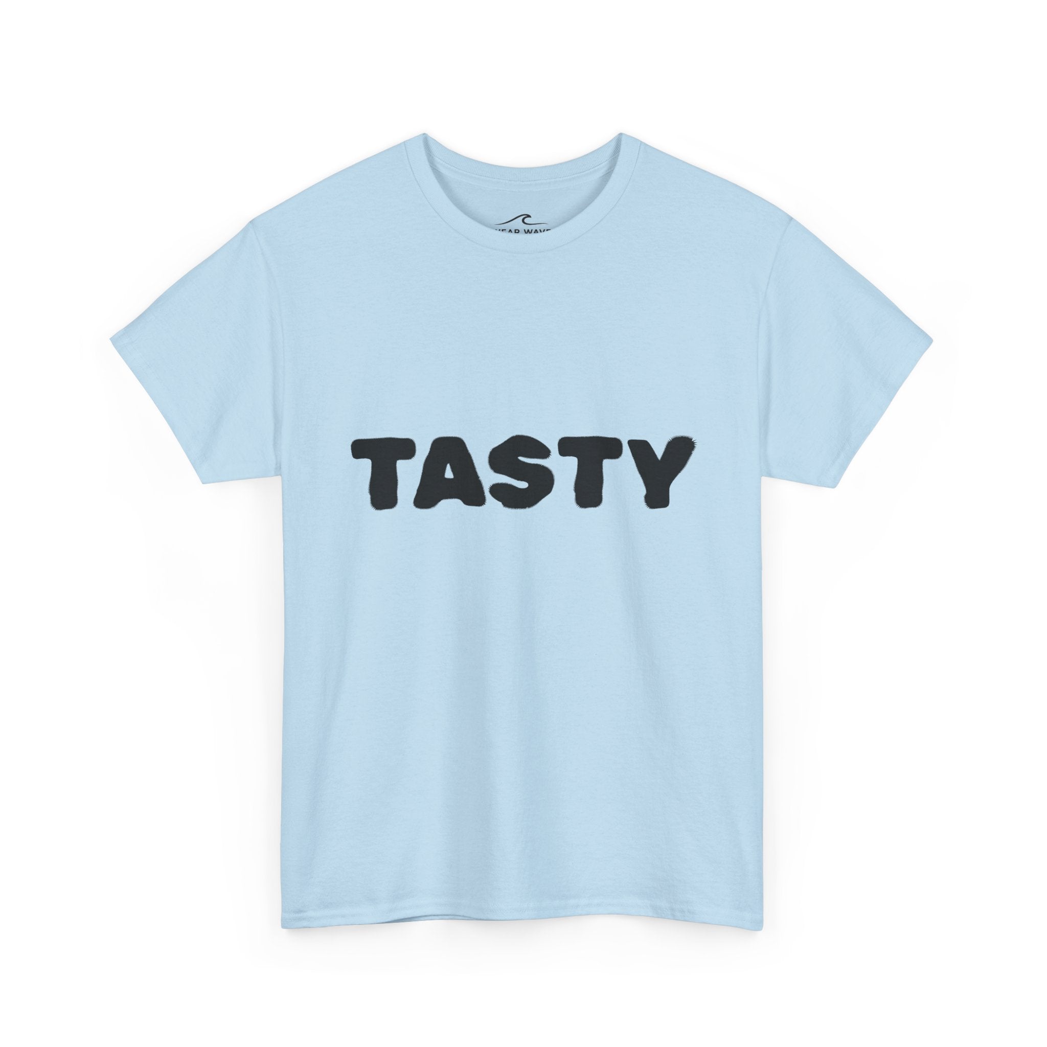 "TASTY" Retro Bubble Text Graphic Tee