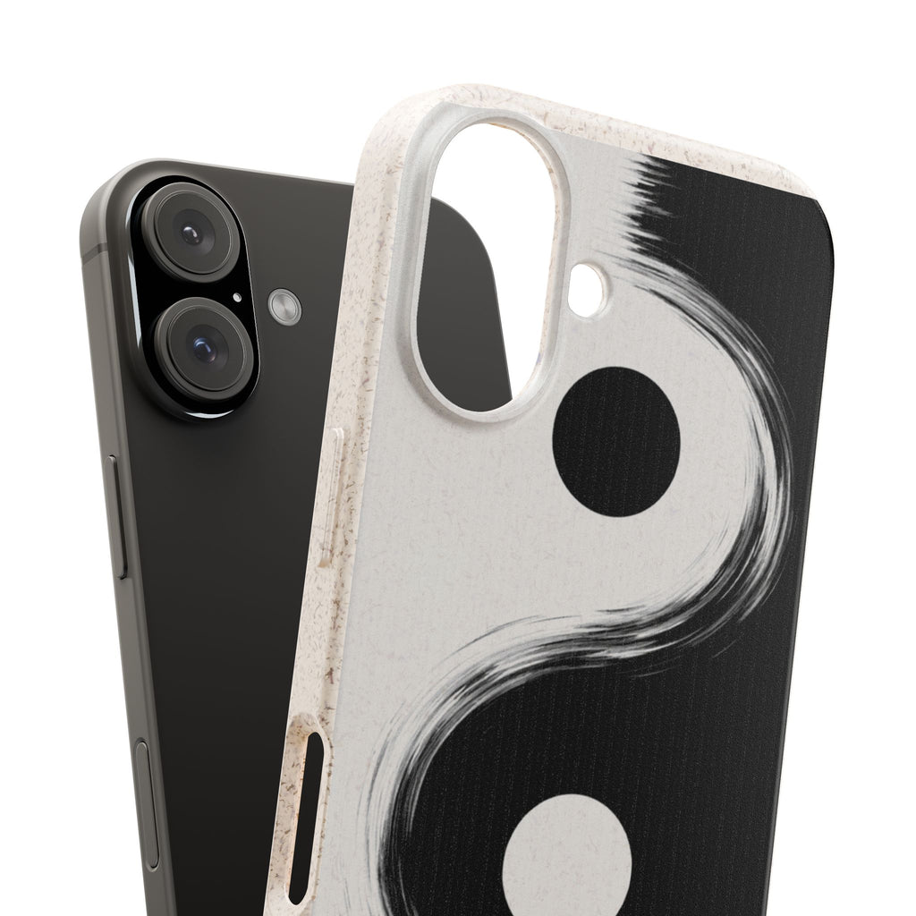 Biodegradable Phone Case "Yin Yang Brushstroke"
