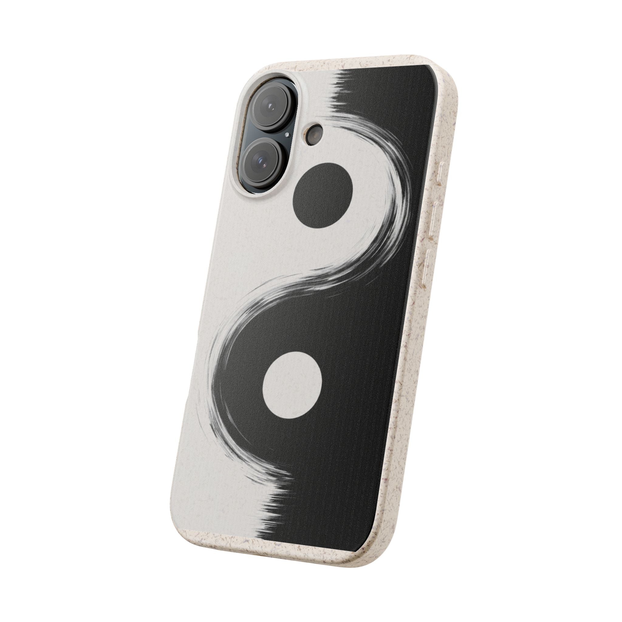 Biodegradable Phone Case "Yin Yang Brushstroke"