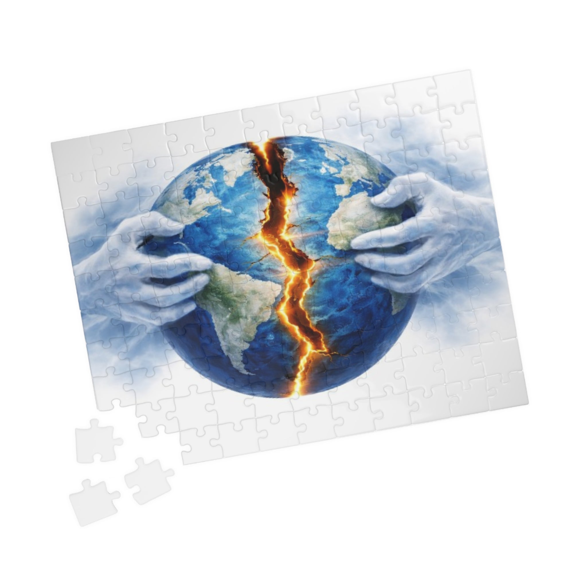 Jigsaw Puzzle "Tug a World" (110/252/520/1014 pcs)