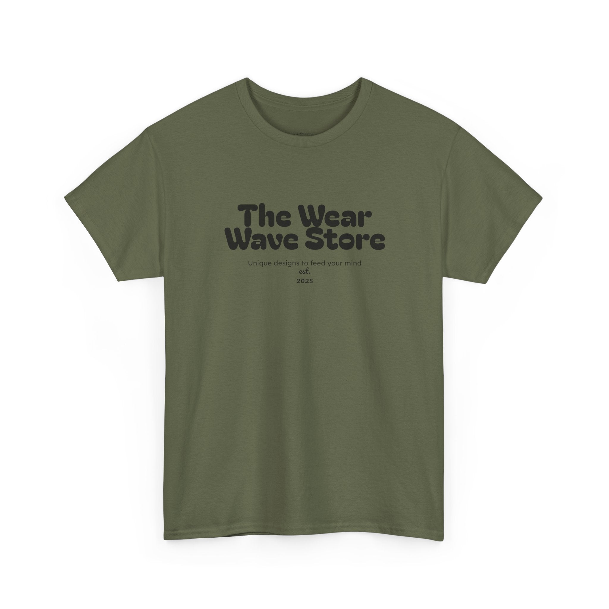 Unisex Heavy Cotton T-Shirt Gildan 5000 'The Wear Wave Store"