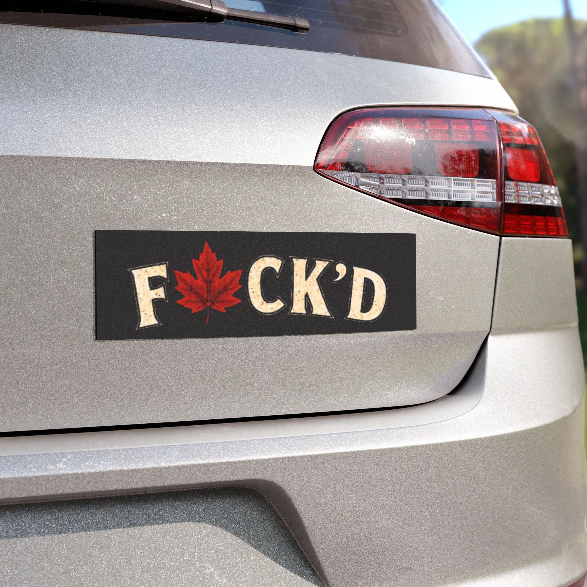 "F*ck'd" Car Magnet