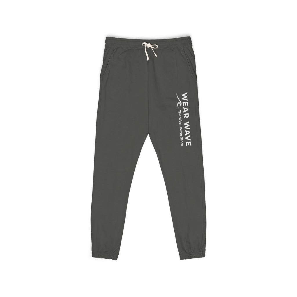 Sweatpants — 'Wear a Wave' Vertical Logo Fleece Joggers
