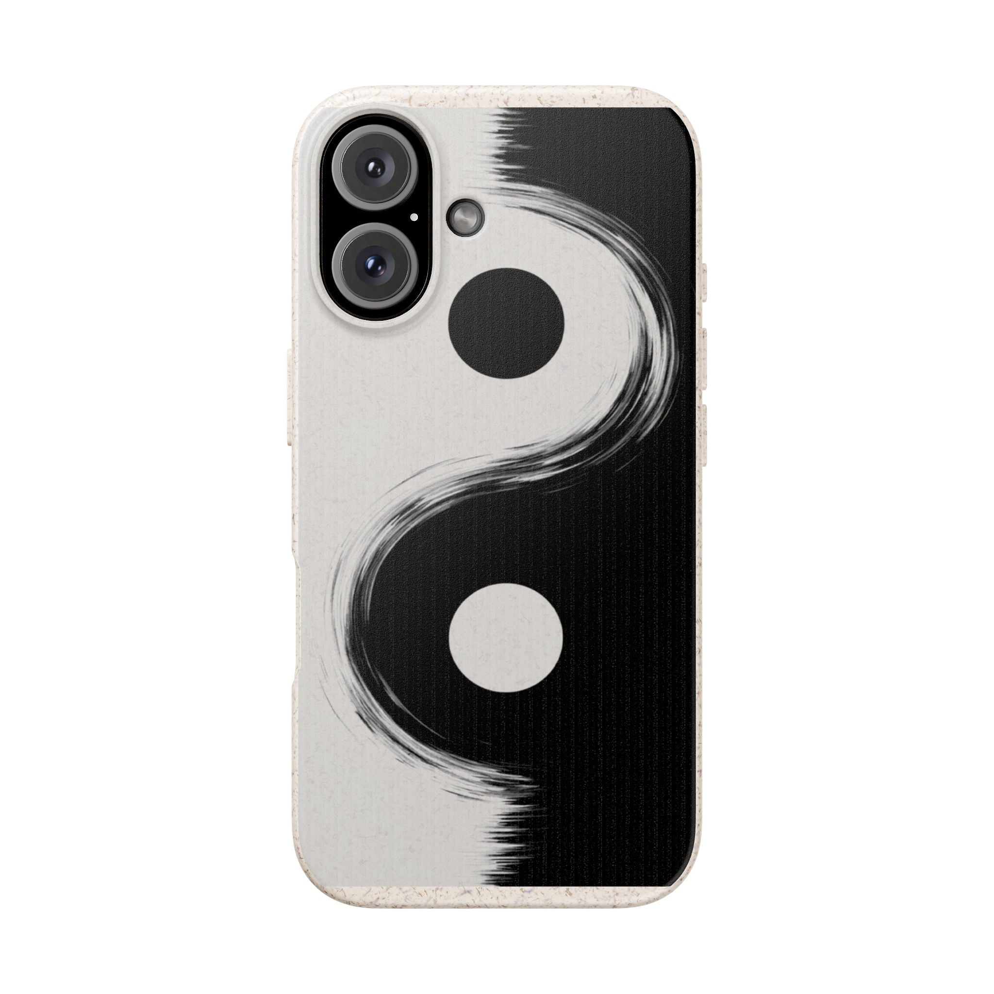 Biodegradable Phone Case "Yin Yang Brushstroke"