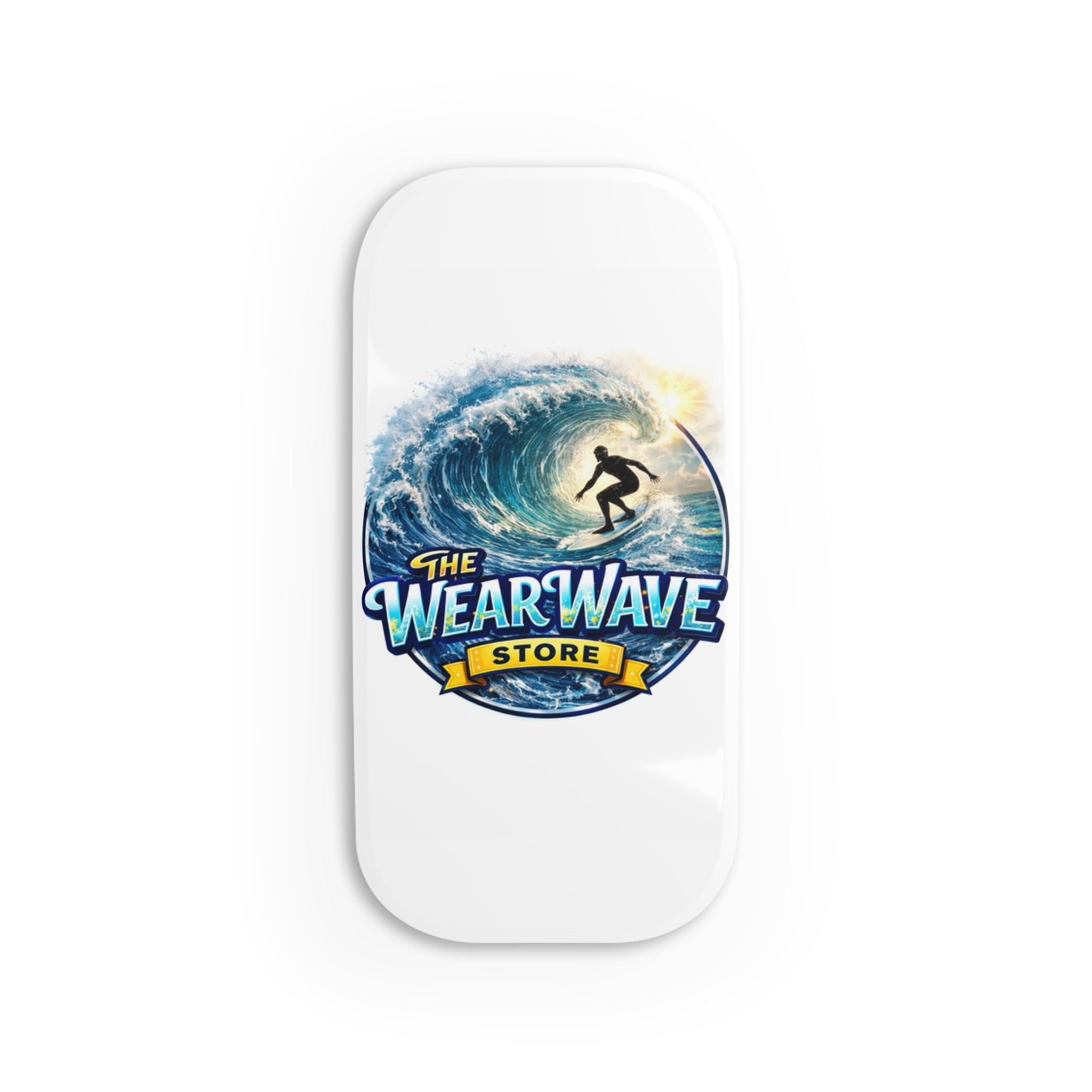 Click-On Phone Stand & Grip "The Wear Wave Store"