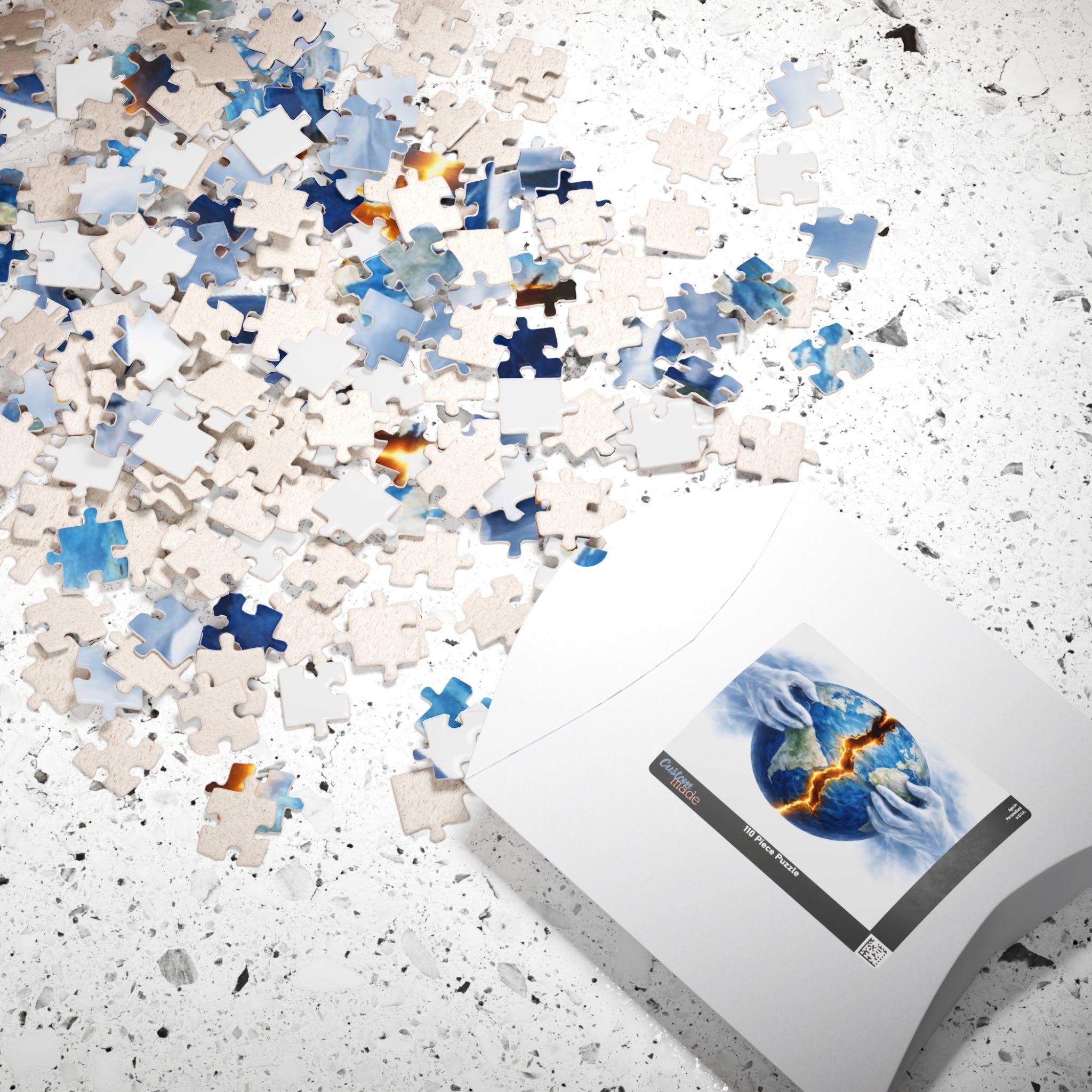 Jigsaw Puzzle "Tug a World" (110/252/520/1014 pcs)