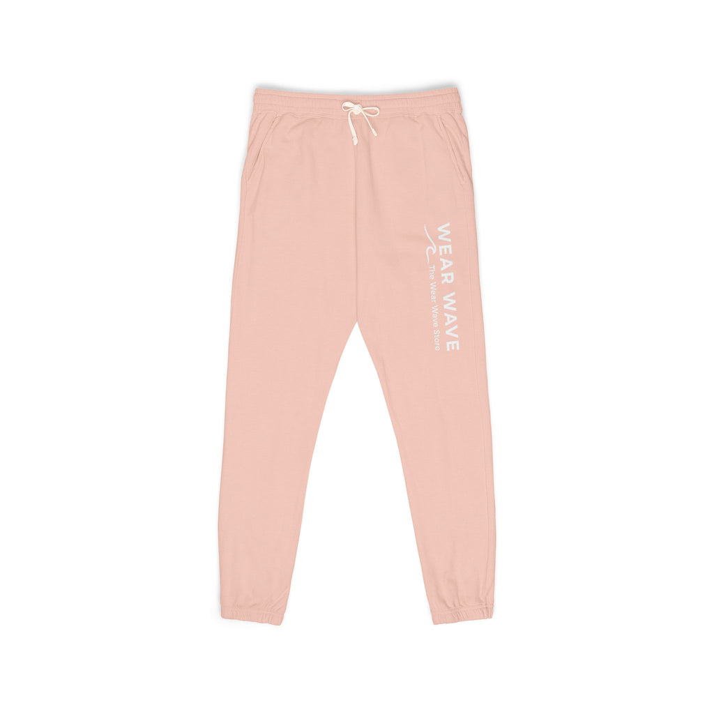 Sweatpants — 'Wear a Wave' Vertical Logo Fleece Joggers
