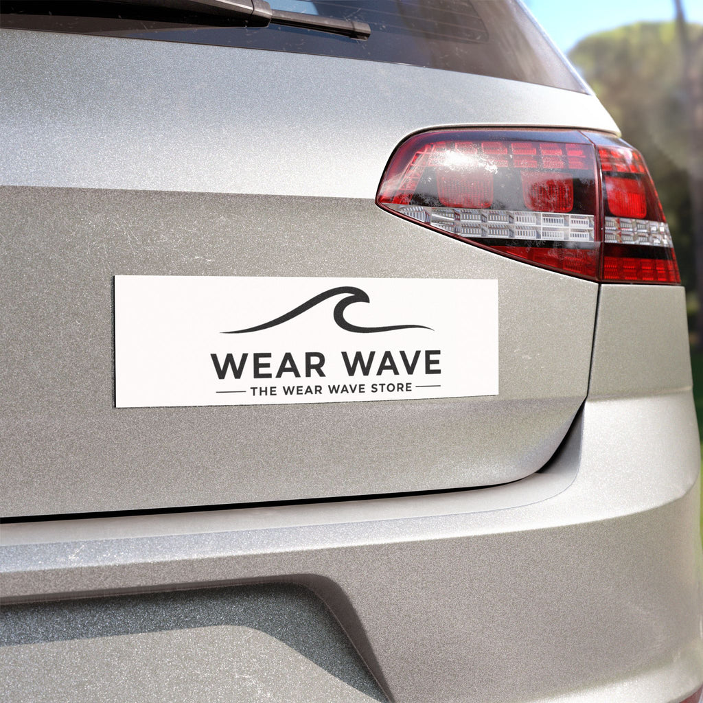 "Wear Wave" Logo-  Car Magnet