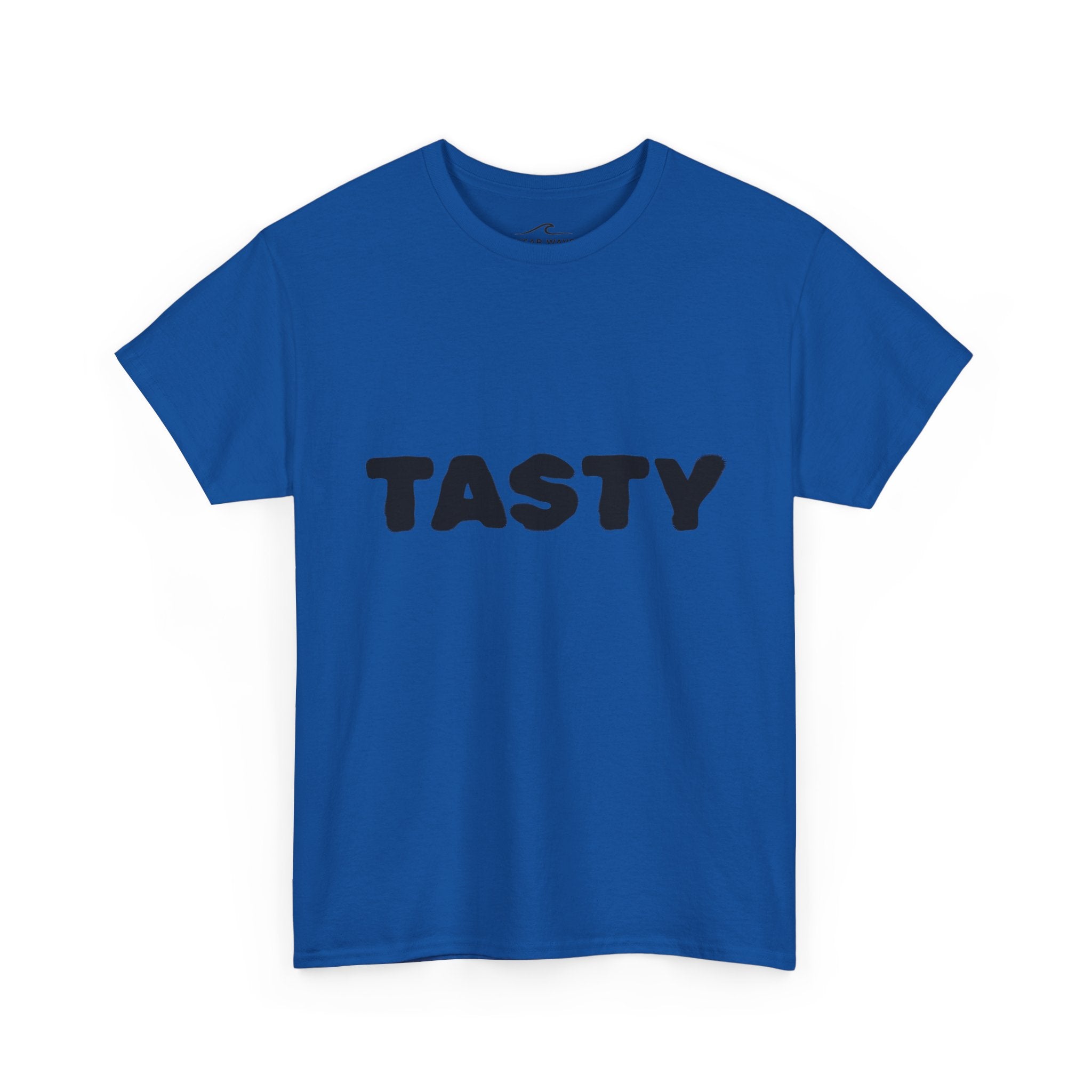 "TASTY" Retro Bubble Text Graphic Tee