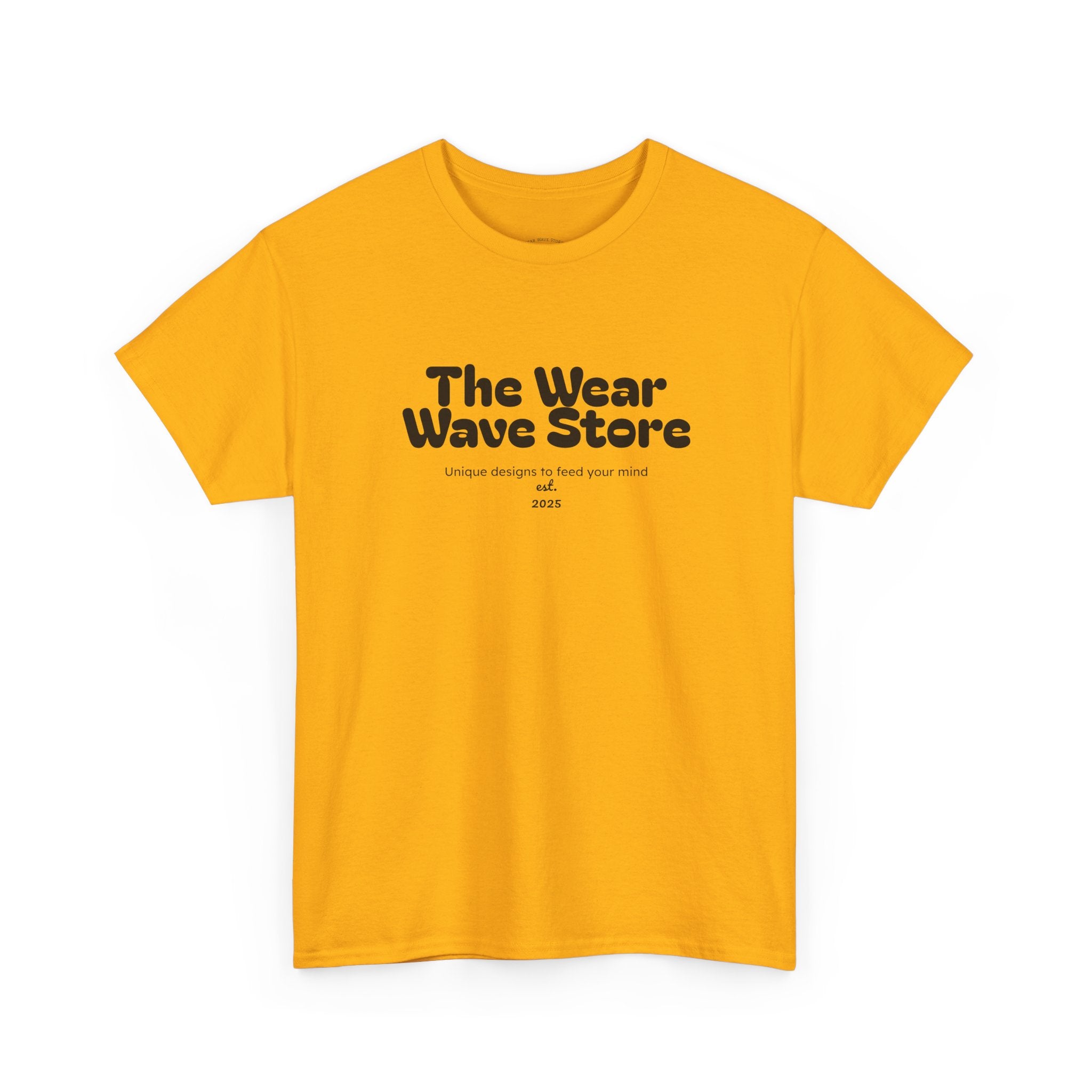 Unisex Heavy Cotton T-Shirt Gildan 5000 'The Wear Wave Store"